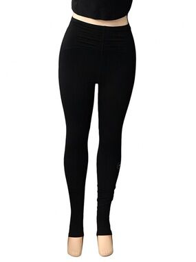 Adidas by Stella McCartney compression black high-waisted leggings Tights, S NWT